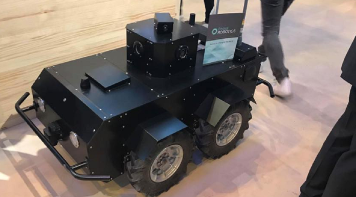 Une station de recharge 100% autonome pour le robot tunisien de patrouille P-Guard