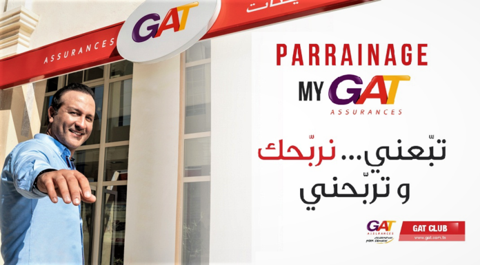 « My GAT », une action de parrainage qui vous fait économiser jusqu’à 300 DT par an sur votre prime d’Assurance auto