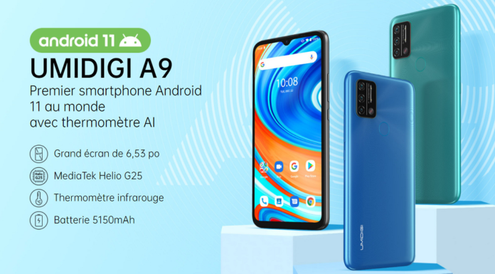 UMIDIGI Tunisie fête Aïd el Fitr avec le lancement de UMIDIGI A9, premier smartphone Android 11 au monde avec thermomètre AI