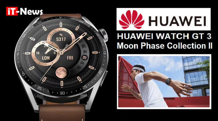 Avec la montre HUAWEI WATCH GT 3 Moon Phase Collection II, bénéficiez d’un coach personnel de fitness et plus de 100 modes d’entraînement
