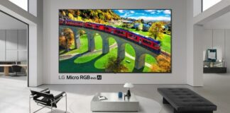 LG dévoile le Micro RGB evo, son premier téléviseur RGB haut de gamme